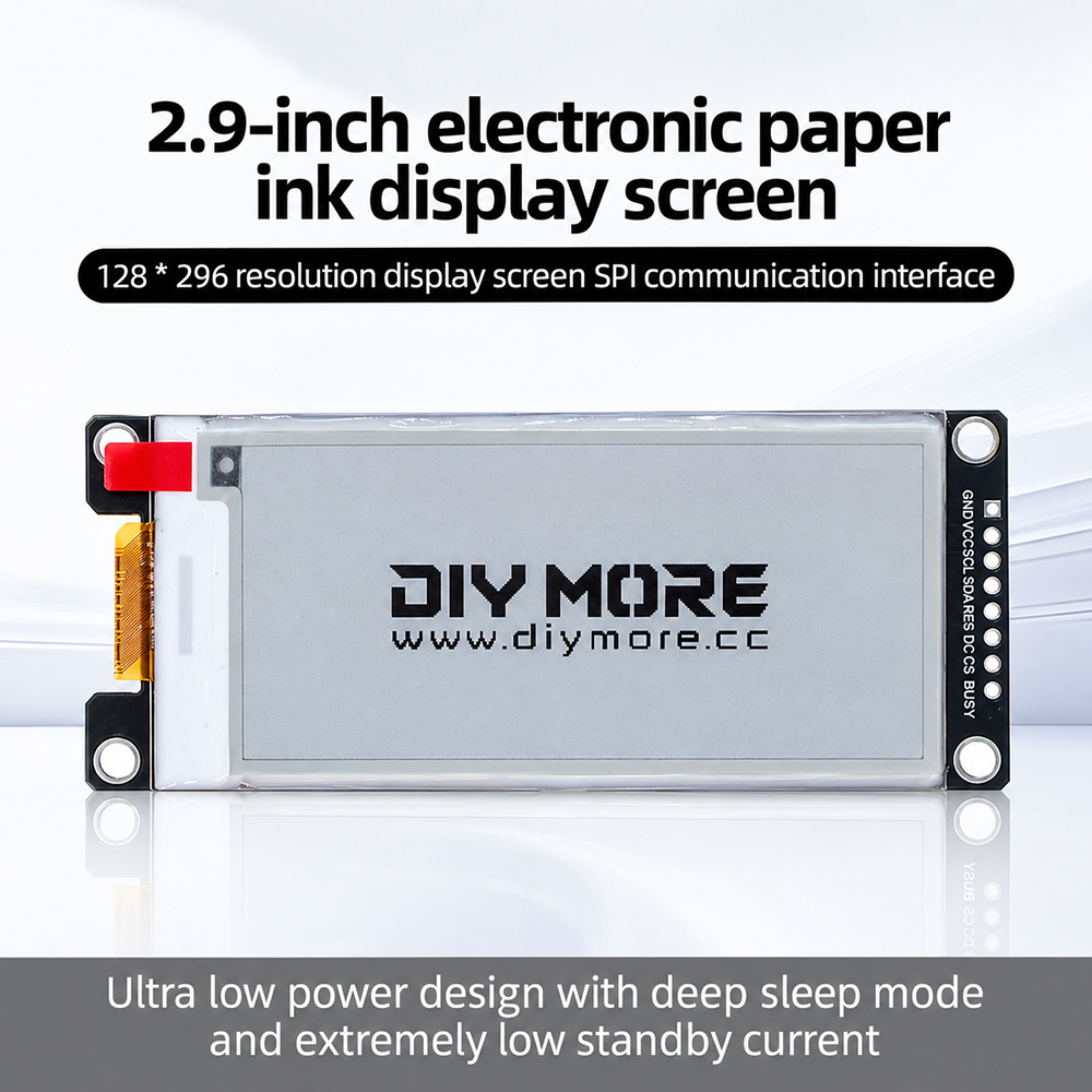 2.9인치 흑백 적색 황색 디스플레이 2.9인치 전자종 - Display Epaper 2.9 리뷰 및 가격