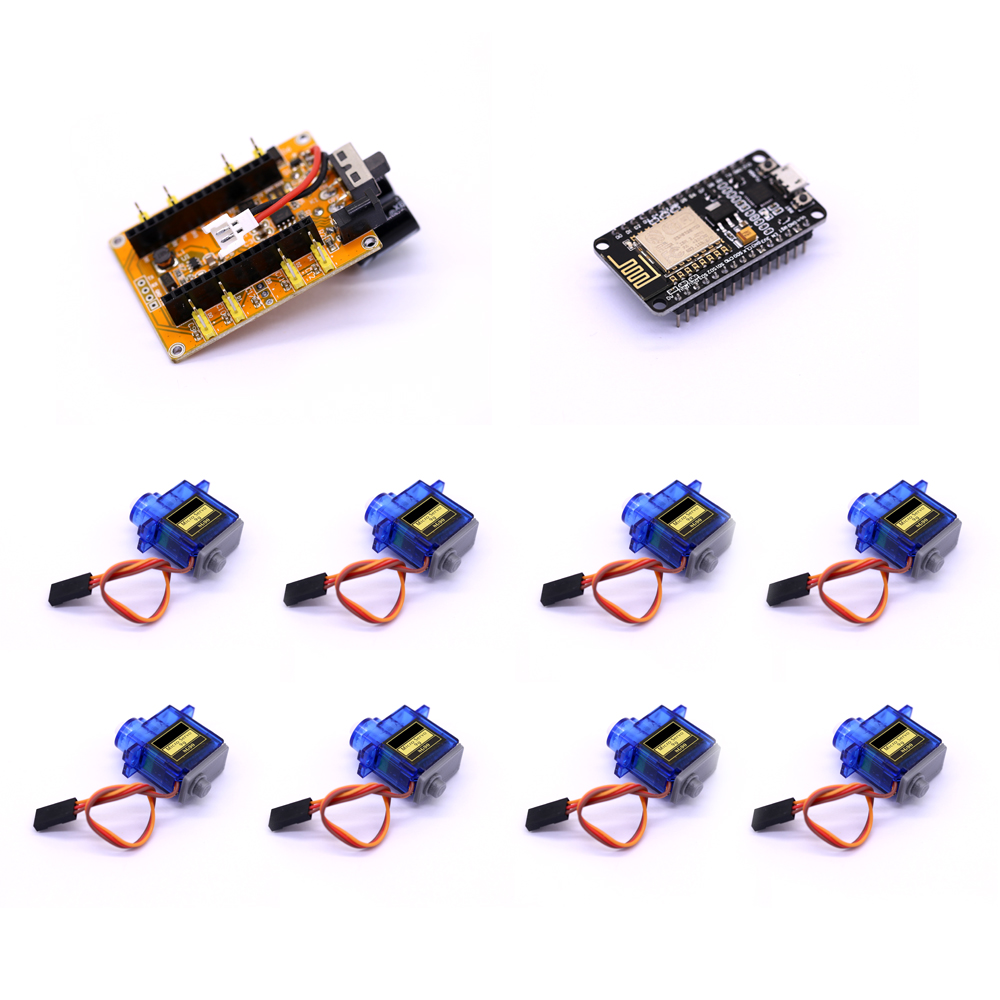 생체 공학 쿼드루피 스파이더 로봇 키트, ESP8266 - Esp8266 Nodemcu Board 리뷰 및 가격